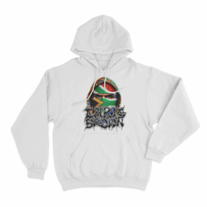Breezy in South Africa Unisex Hoodie White