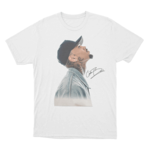 Chris Brown Signature Unisex T Shirt White