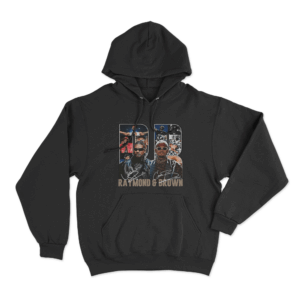Chris Brown and Usher Tour Unisex Hoodie Black